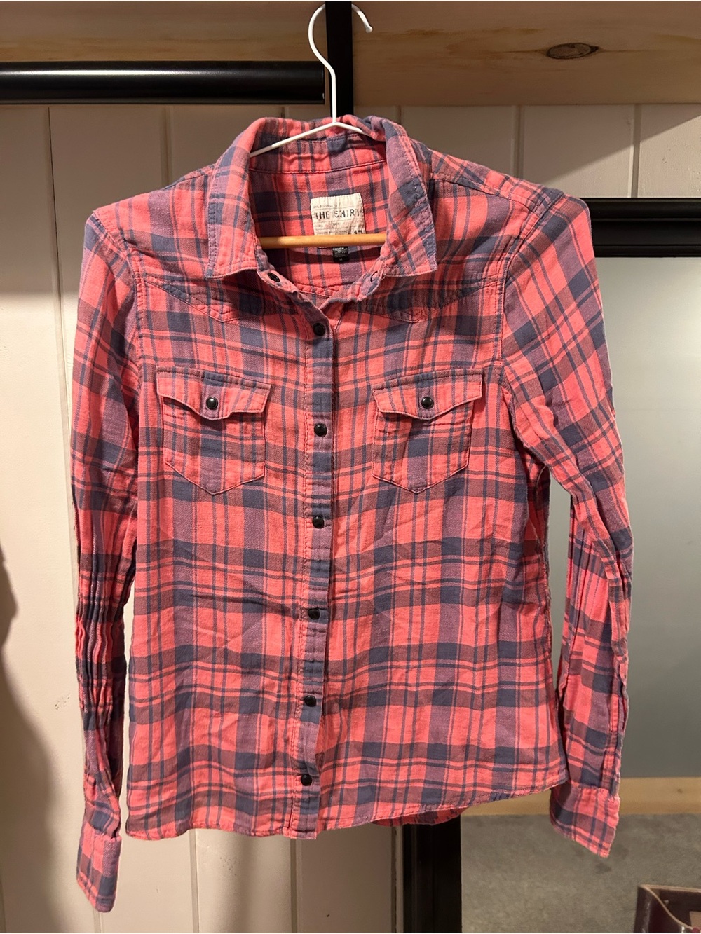Joe's Jeans Western Cotton/Linen Blend Snap Closure Shirt‎